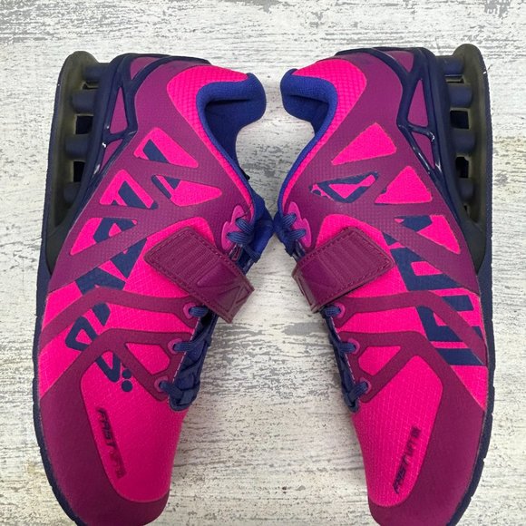 Inov-8 FASTLIFT 334 (Women): Elevate Training with Pink/Purple/Blue Fusion - Picture 6 of 8